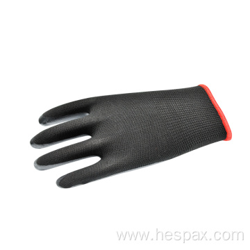 Hespax Full Coated Nitrile Industrial Gloves Construction